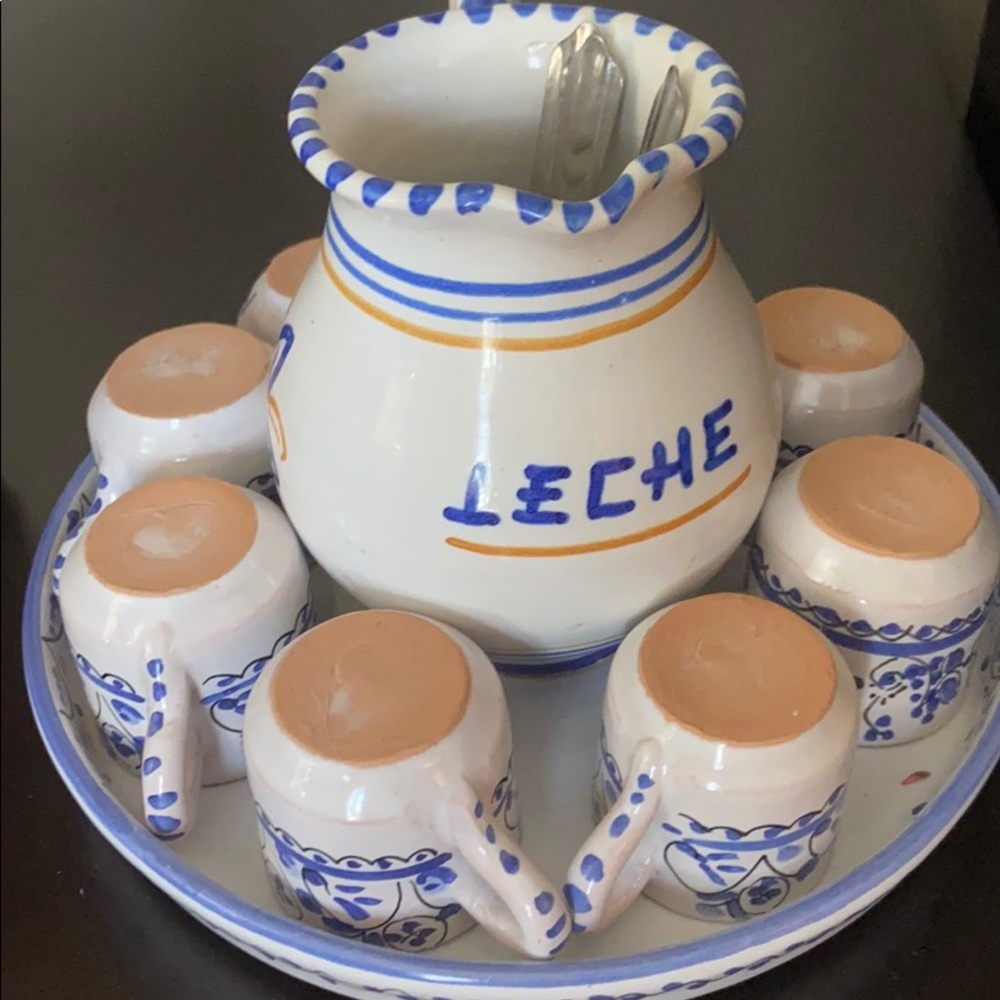 Spanish espresso coffee set